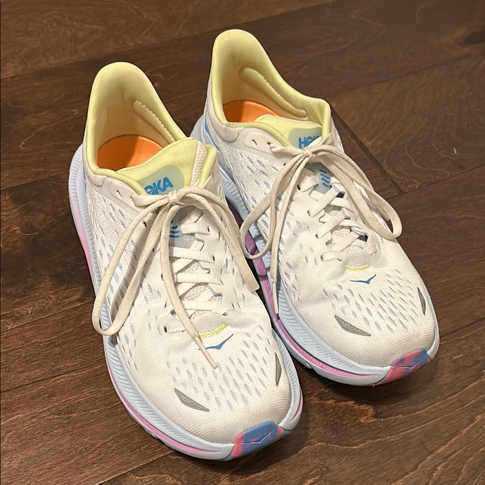Hoka Women's White Running Shoes